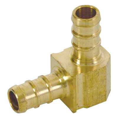 3/4" PEX BRASS 90° ELBOW - LF6223512129800