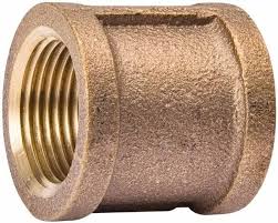 3/8" BRASS COUPLING - 454-002NL