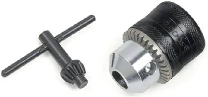 3/8" HD DRILL CHUCK AND KEY - BROWN USA - BRHCED0038