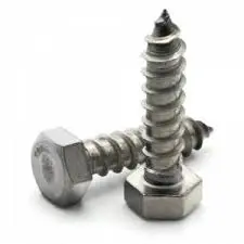 3/8" x 2" SS HEX LAG SCREW - 50642