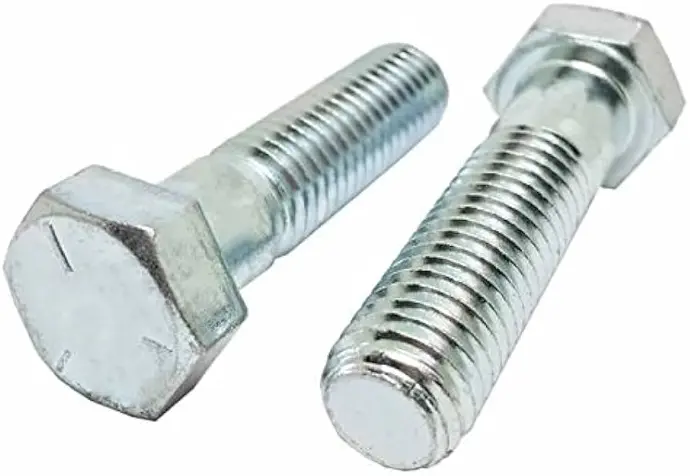 3/8" x 4" COARSE ZINC PLATED BOLT - 00064