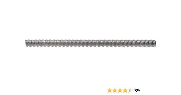 3/8" X 6' ZINC PLATED THREADED ROD EACH - THRDRDZ-386