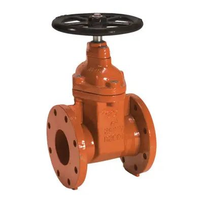 4" DI PUSH ON AWWA C-515 RED GATE VALVE 250PSI - 804-040RT