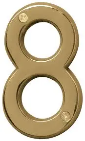 4" POLISHED BRASS #8 HY-KO - BR-42PB/8
