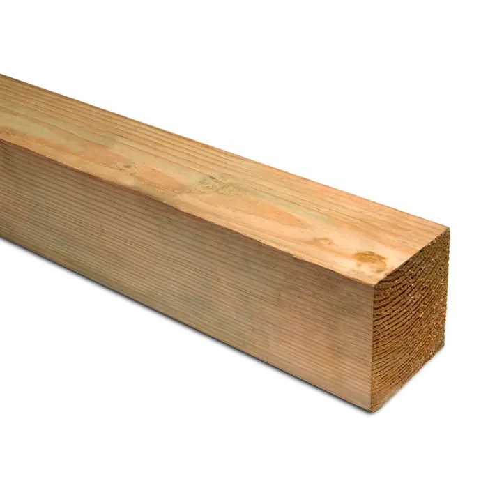 4" X 4" X 10' TREATED PINE (13.3 BF)