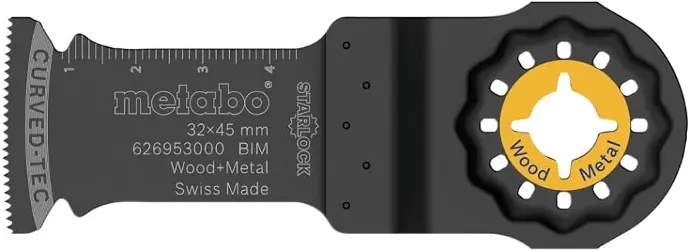 5 PLUNGE SAW BLADES WOOD + METAL BIM 32MM METABO - 626954000