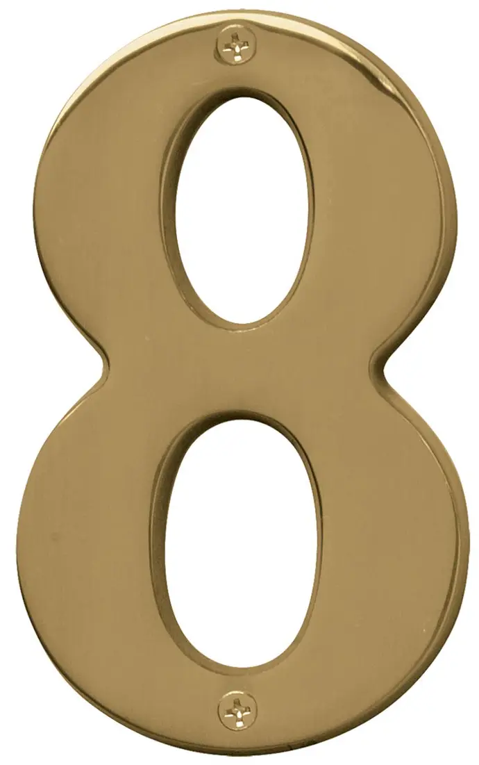 5" POLISHED BRASS #8 HY-KO - BR-51PB/8