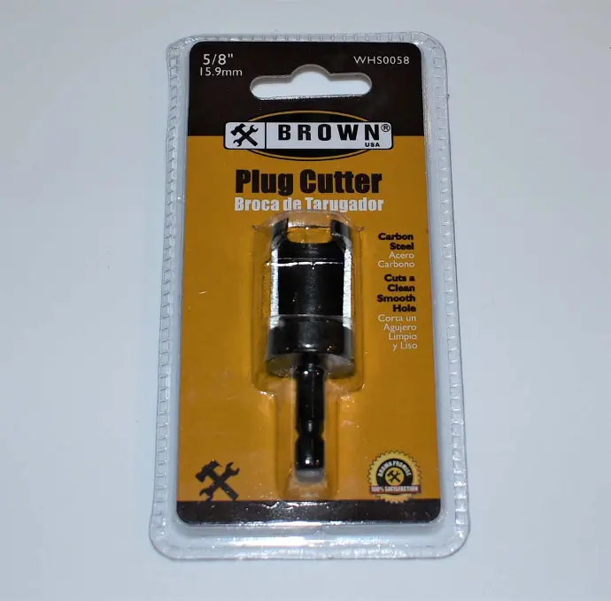 5/8" PLUG CUTTER - BROWN USA - WHS0058