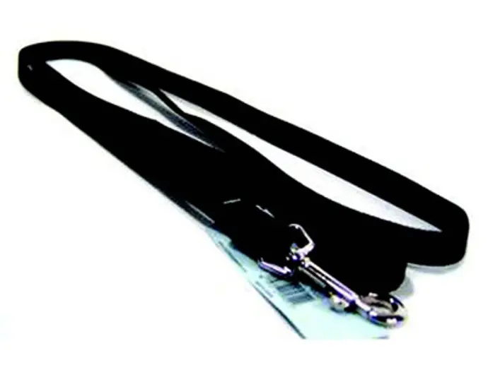 5/8" X 6' 1PLY NYLON LEAD NBT BLACK - 5806-BK