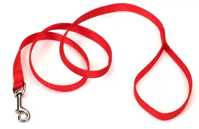 5/8" X 6' 1PLY NYLON LEAD NBT RED - 5806-RD