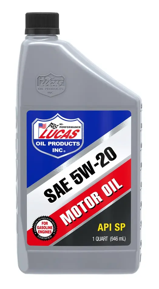 5W20  ENGINE LUCAS OIL API-SN QUART - 10516LUC