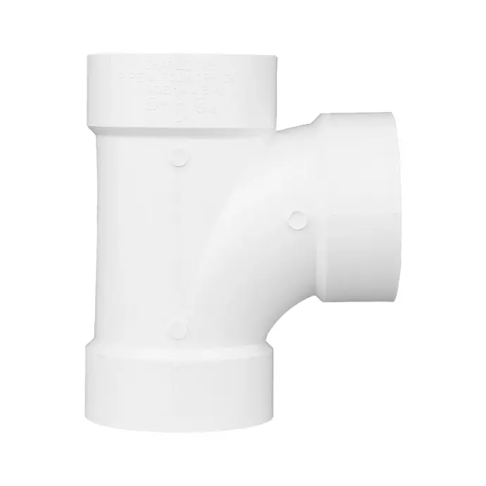6" TEE DWV PVC FITTING
