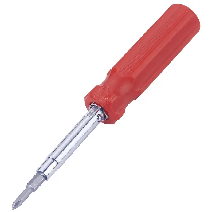 6 in 1 MULTI-BIT BROWN SCREWDRIVER - BR0040 