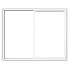 60" x 48" White Sliding 2