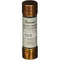 BUSSMANN 60A 250V CARTRIDGE FUSE NON-60