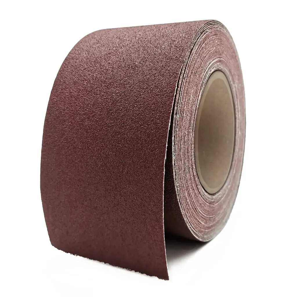 8" A/O ABRACOL X-85 CLOTH ROLL 50MM 164FT - 80GRIT 