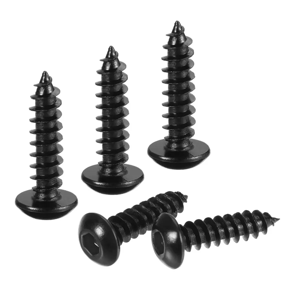 9w100 Wood Fasteners - -Self Tapping Screws 3/16 x 1in