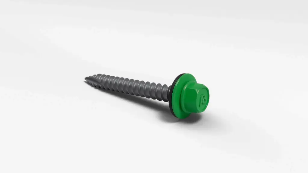 9w300 Aqua Green Wood Fasteners 3/16 x 3in