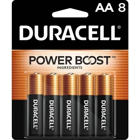 AA Duracell Batteries 8pk - DURMN15B8PTPZ99