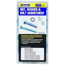 AGWAY NUT/WASHER ASSORTMENT 460PC BOX - 67624