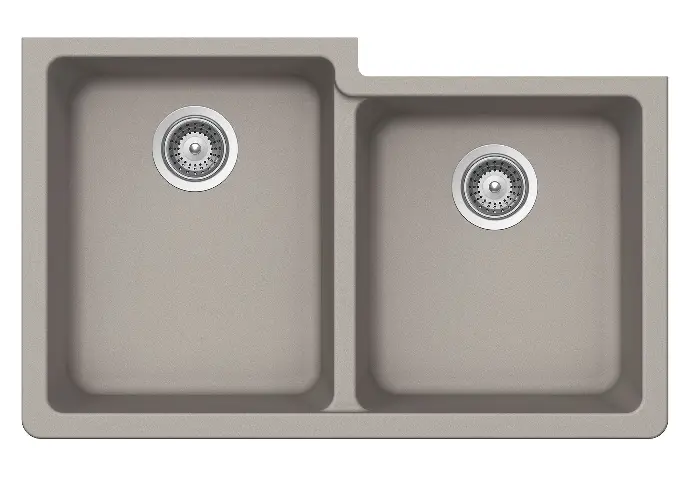 AS 602 CONCRETE 33" X 20.5" X 9.5/9.5" GRANITE COMPOSITE KITCHEN SINK - AS 602 CONCRETE 43