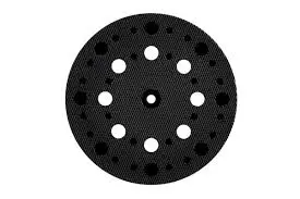BACKING PAD 125 MM,MEDIUM,PERFORATED,F. SXE 325 INTEC, SX E 425, SXE 425 TURBOTEC METABO - 631219000