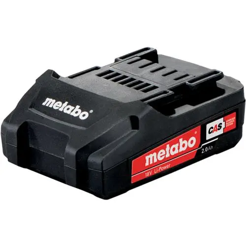 BATTERY PACK 18V, 2.0 AH, LI-POWER METABO - 625596000