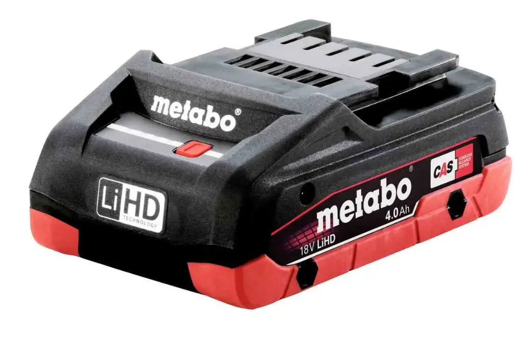 BATTERY PACK LIHD 18V - 4 AH METABO - 625367000