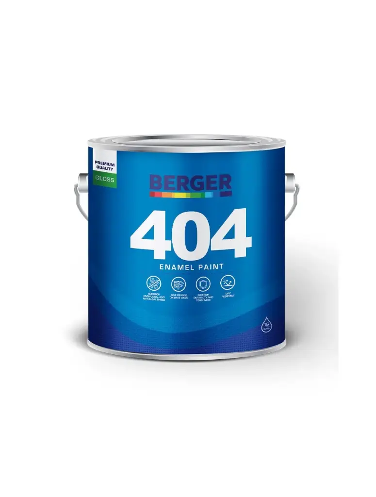 BERGER- 404 WHITE OIL PAINT - GAL