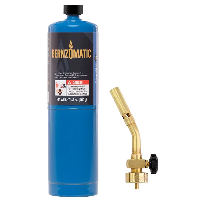 BERNZONMATIC TORCH KIT 14OZ PROPANE WORTHINGTON - WK2201