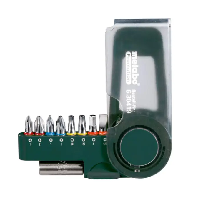 BIT-ASSORTMENT SP 9 PIECES METABO - 630419000
