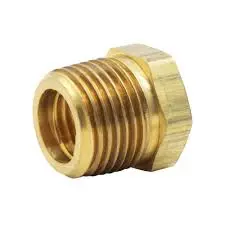 BRASS BUSHING 3/8" MIP X 1/4" FIP - 62593LF