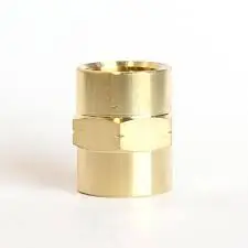 BRASS COUPLING 3/8" FP X 3/8" FIP - 4338596