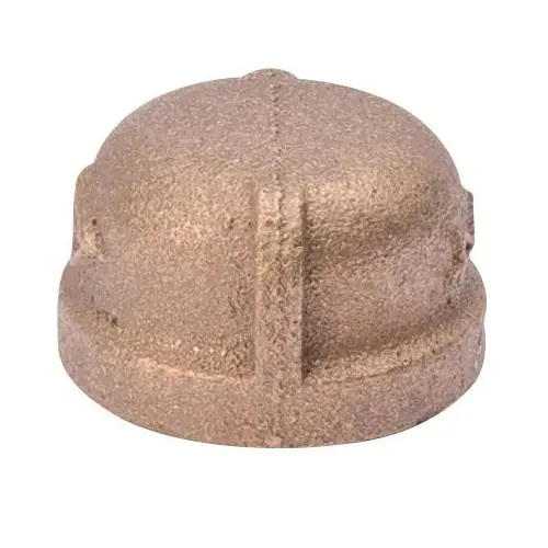 BRASS LF BRASS PIPE CAP 1-1/4 - 457-006NL