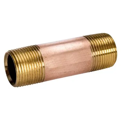 1" x CLOSE BRASS NIPPLE - 465-001