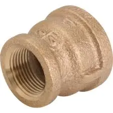 BRASS RED COUPLING 1-1/2" X 1" - 454-075NL