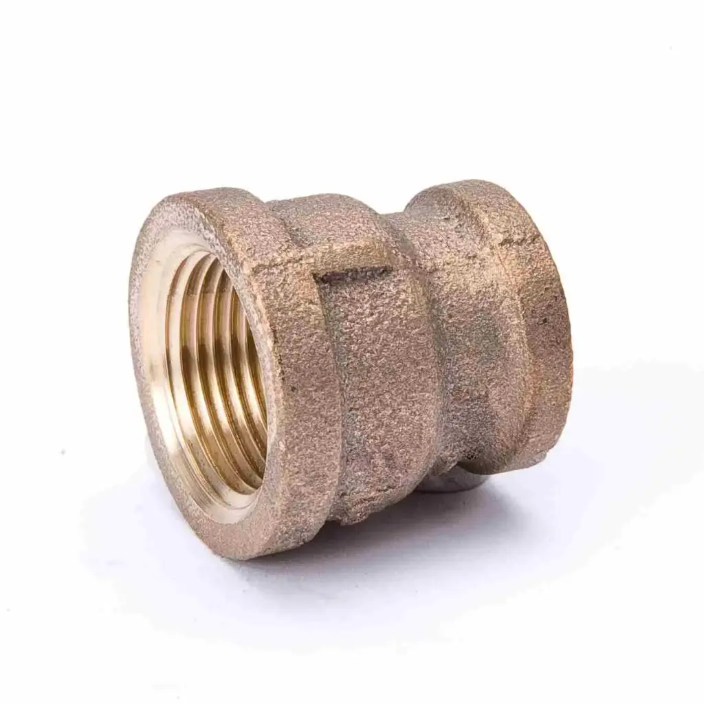 BRASS RED COUPLING 1/2" X 3/8" - 454-032NL