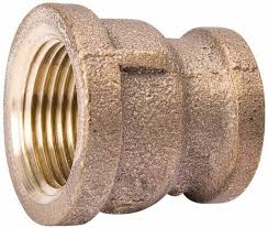 BRASS RED COUPLING 2" X 1-1/4" - 454-086NL