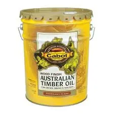 CABOT AUSTRALIAN TIMBER ALKYD TRANSPARENT MAHOGANY FLAME OIL BASE 5...
