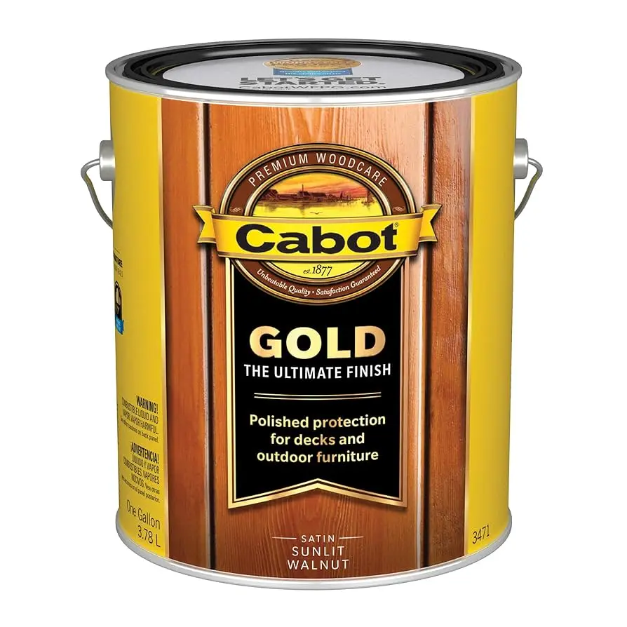 CABOT DECK ULTIMATE FINISH SUNLIT WALNUT STAIN 1GAL - 140.0003471.007