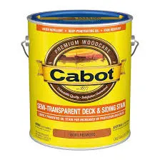 CABOT VOC SEMI-TRANSPARENT DECK AND SIDING EXTERIOR STAIN REDWOOD G...