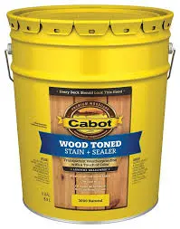 CABOT WOOD TONED DECK AND SIDING STAIN NATURAL 5GAL - 140.0003000.008