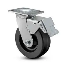 CASTER STEEL 2" SWIVEL W/BRAKE FR17806