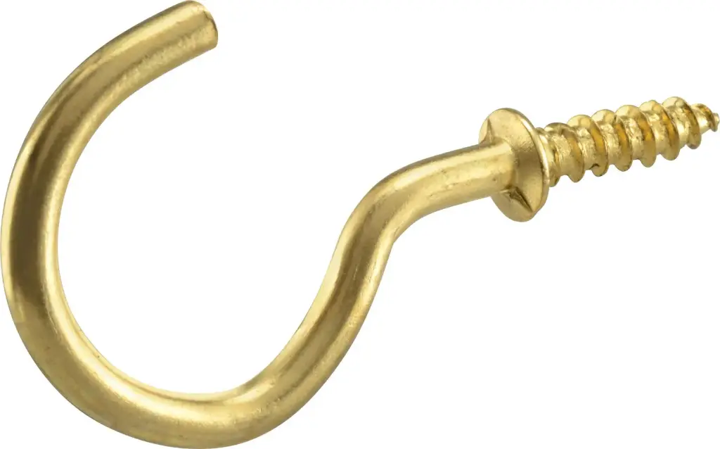 CD-CUP HOOK 1-1/2 SLD BRS - 851855