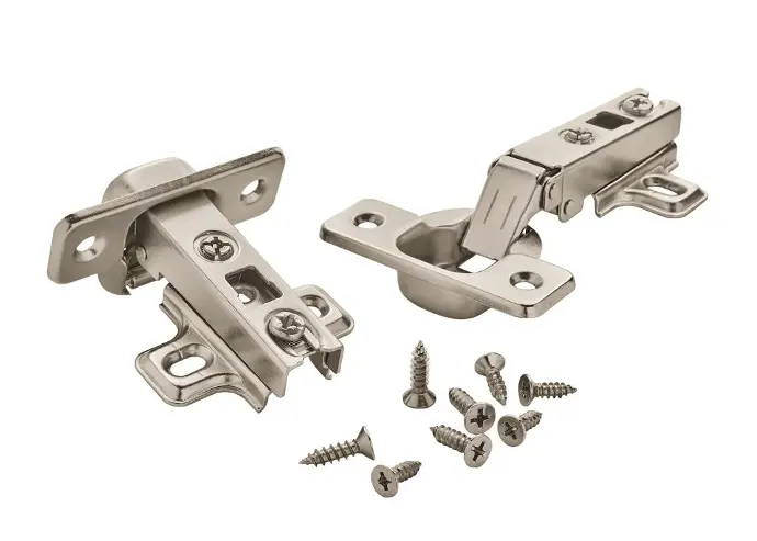 CERRAJES FULL OVERLAY SOFT CLOSING CONCEALED HINGE CLIP ON - PAIR 