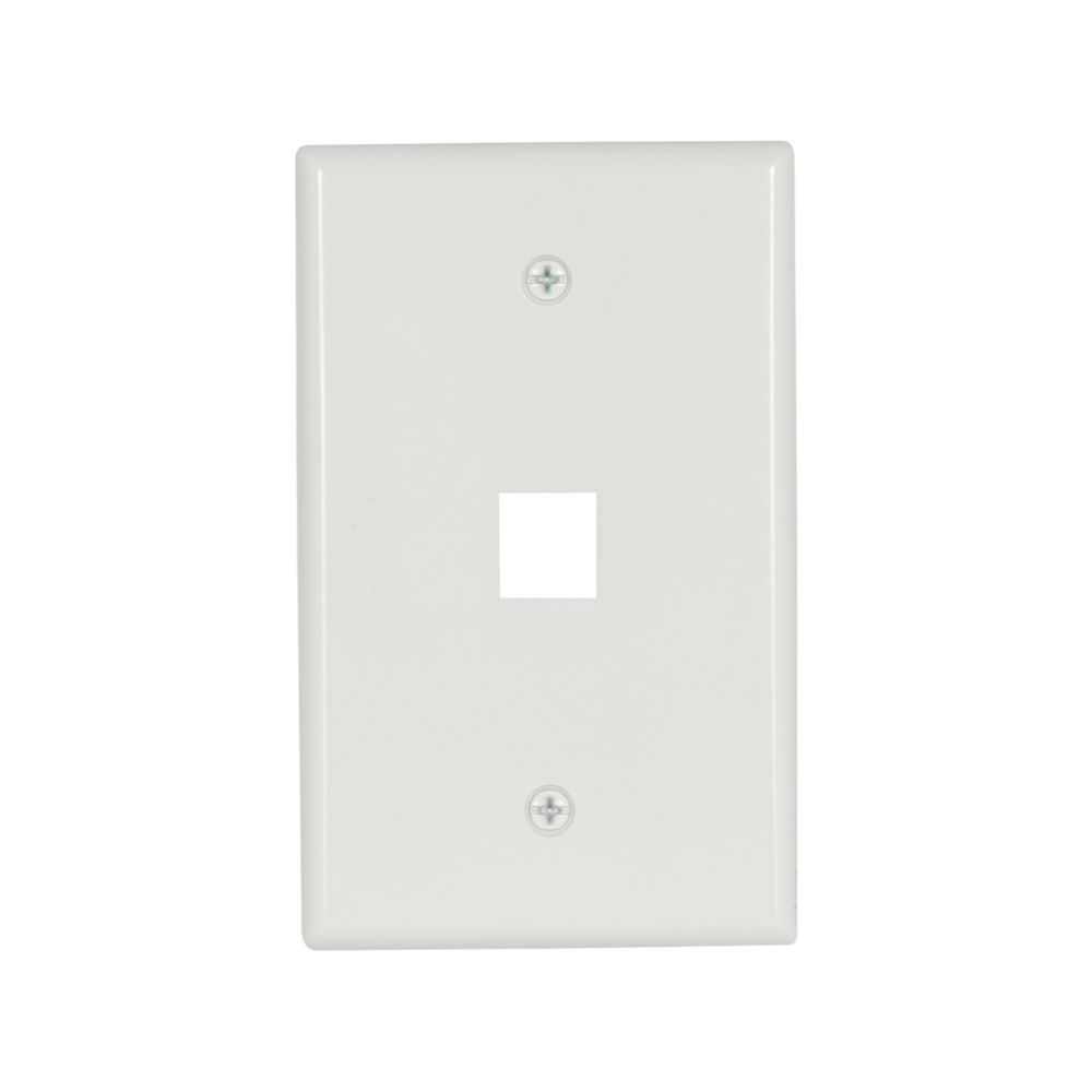 COOPER - 1 PORT MID SIDE WALLPLATE - 5510W-MSP