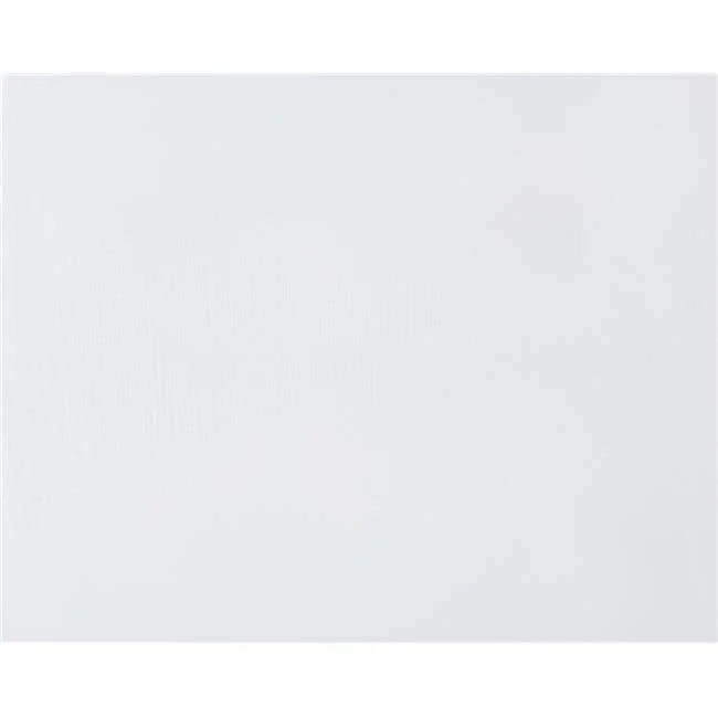 CORRUGATED BLANK SIGN WHITE BACKGROUND PLASTIC 18" X 14" HY-KO - MY