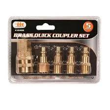 COUPLER SET 5PC SOLID BRASS- 001-4969