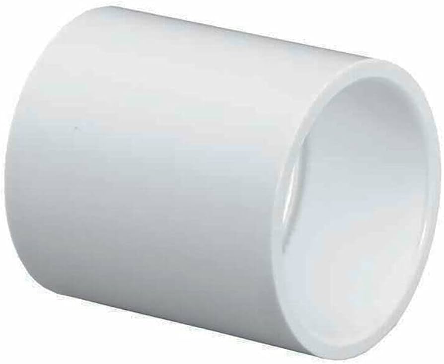 COUPLING 100MM X 100MM WHITE - TC16