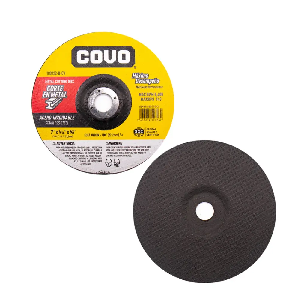 COVO 7" CUTTING DISC A46 - 180122-B-CV